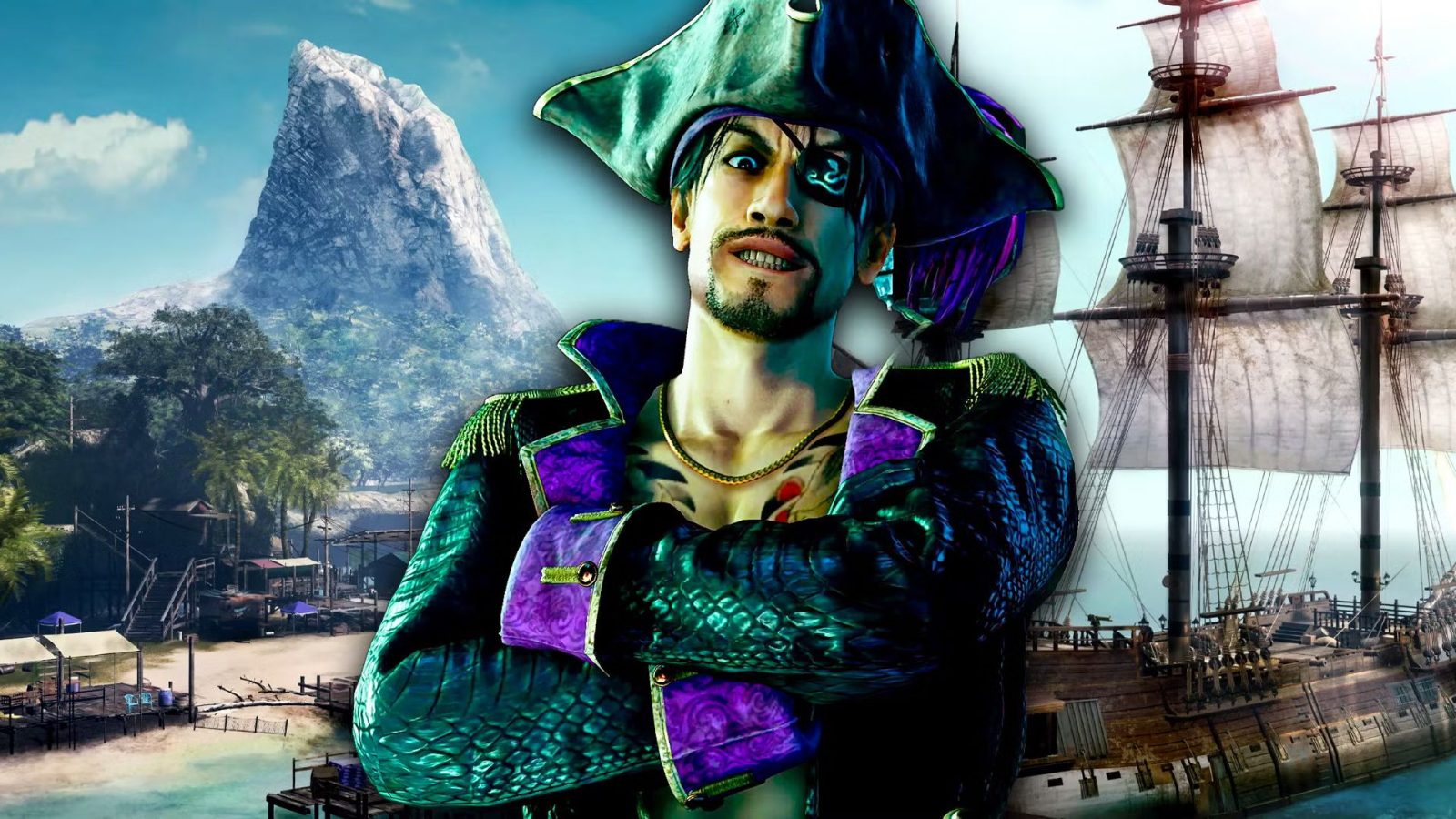 Like a Dragon Pirate Yakuza in Hawaii