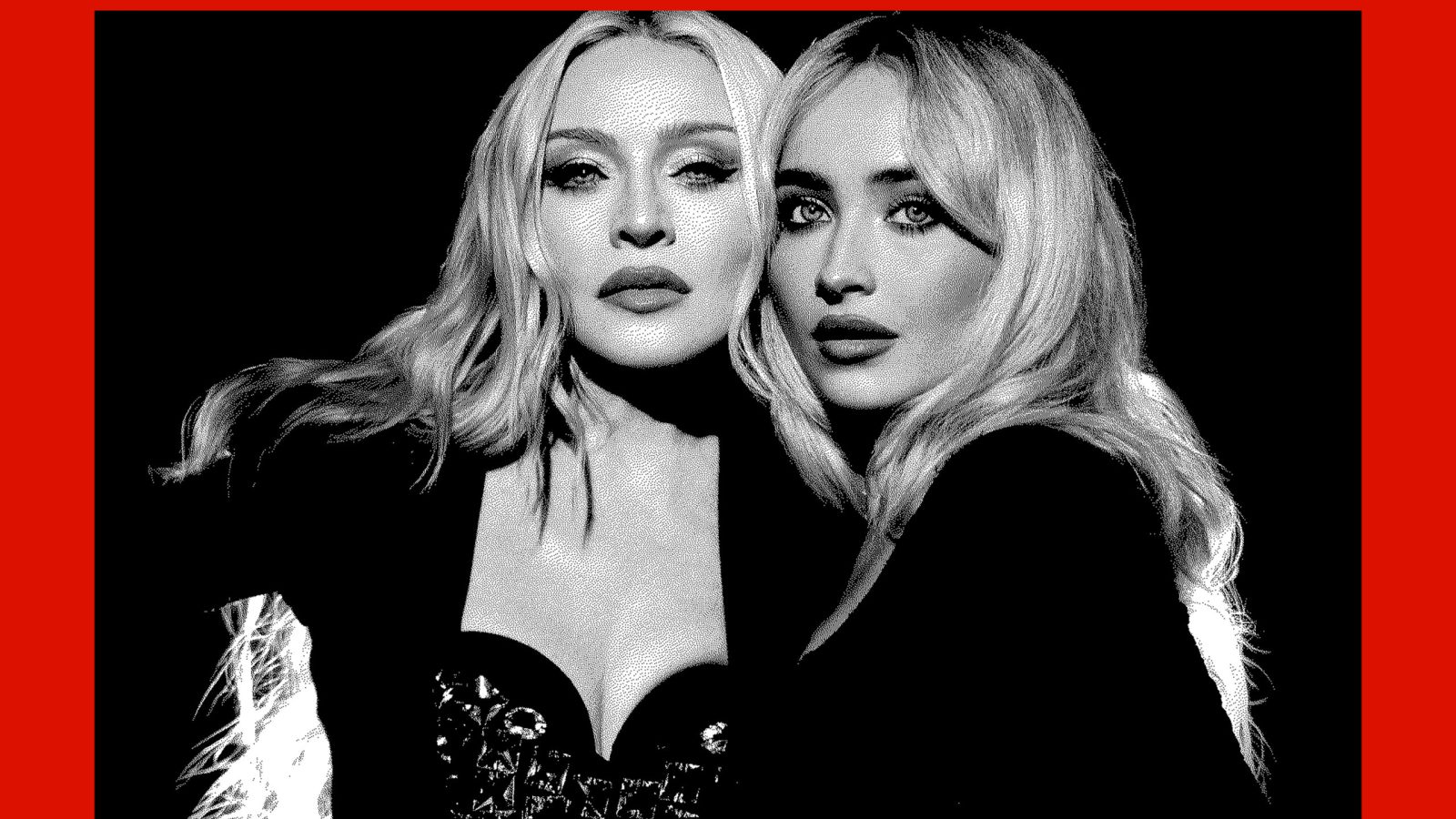 Madonna und Sabrina Carpenter