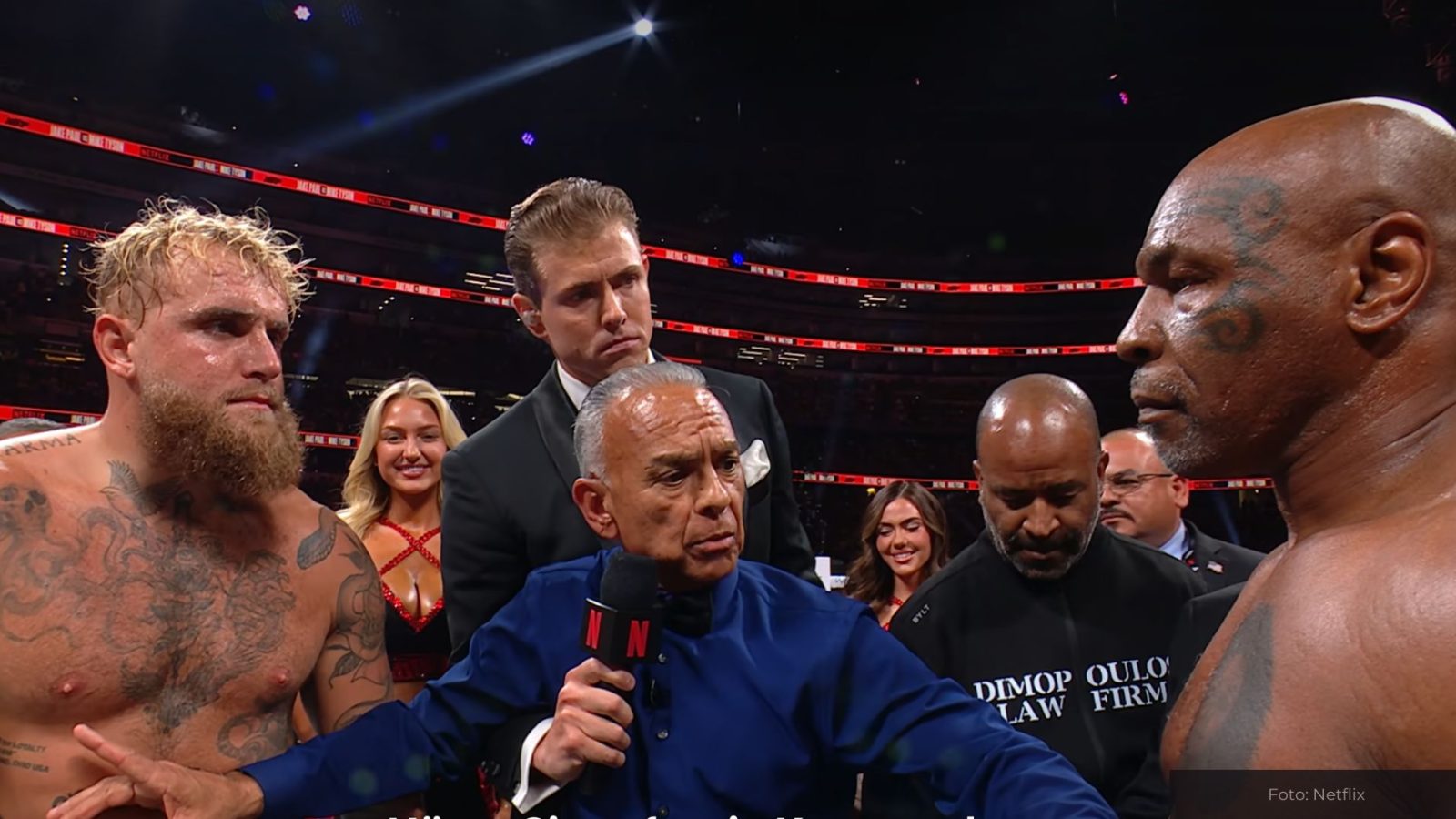 Mike Tyson vs Jake Paul