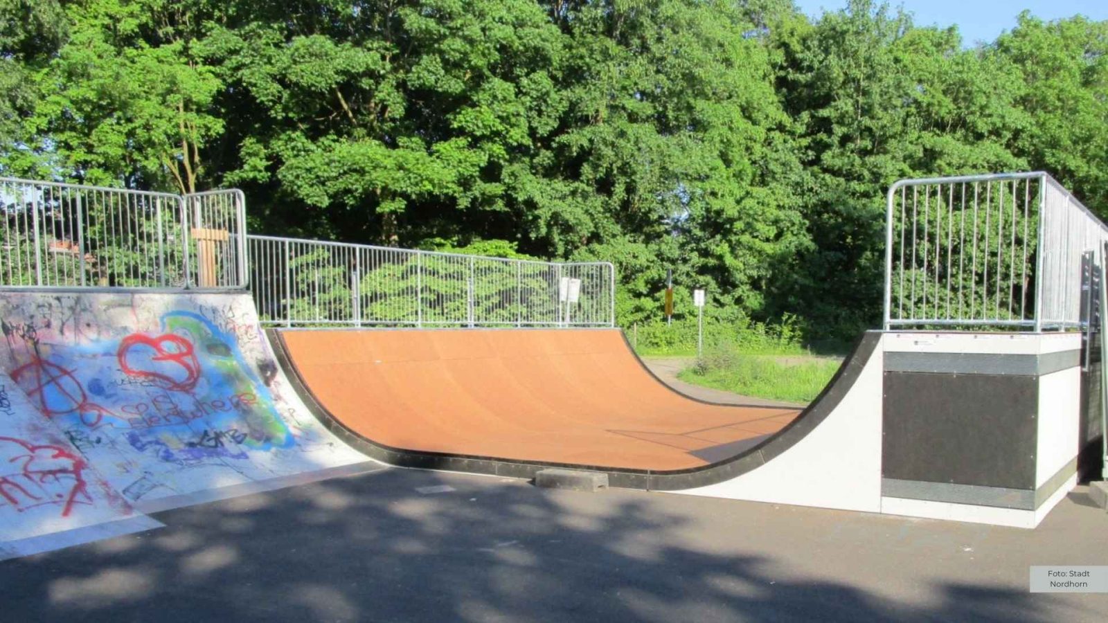 Mini-Ramp im Skatepark Nordhorn