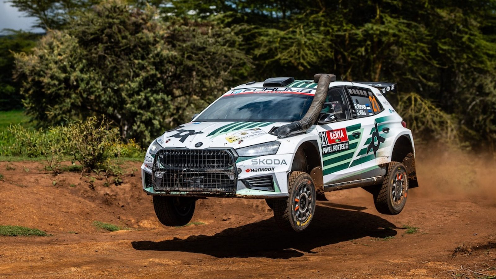 Škoda Piloten kämpfen um WRC2-Punkte auf Gran Canaria