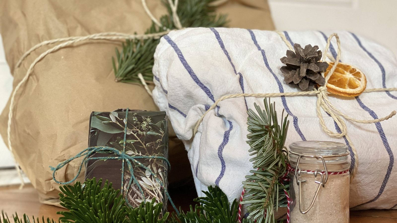 Nachhaltige Geschenkverpackung