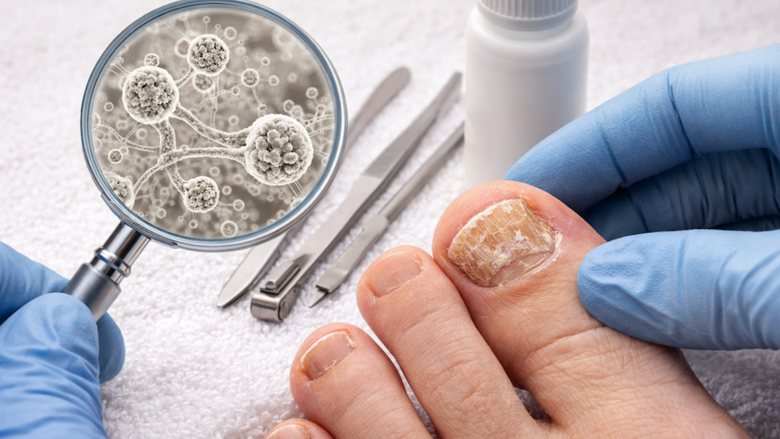 Nägelpilzbehandlung im Detail