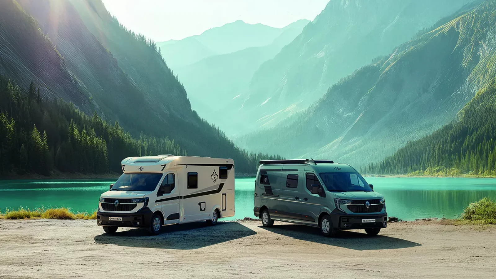 Neue Ahorn Camp Wohnmobile mit Renault-Master-Technik