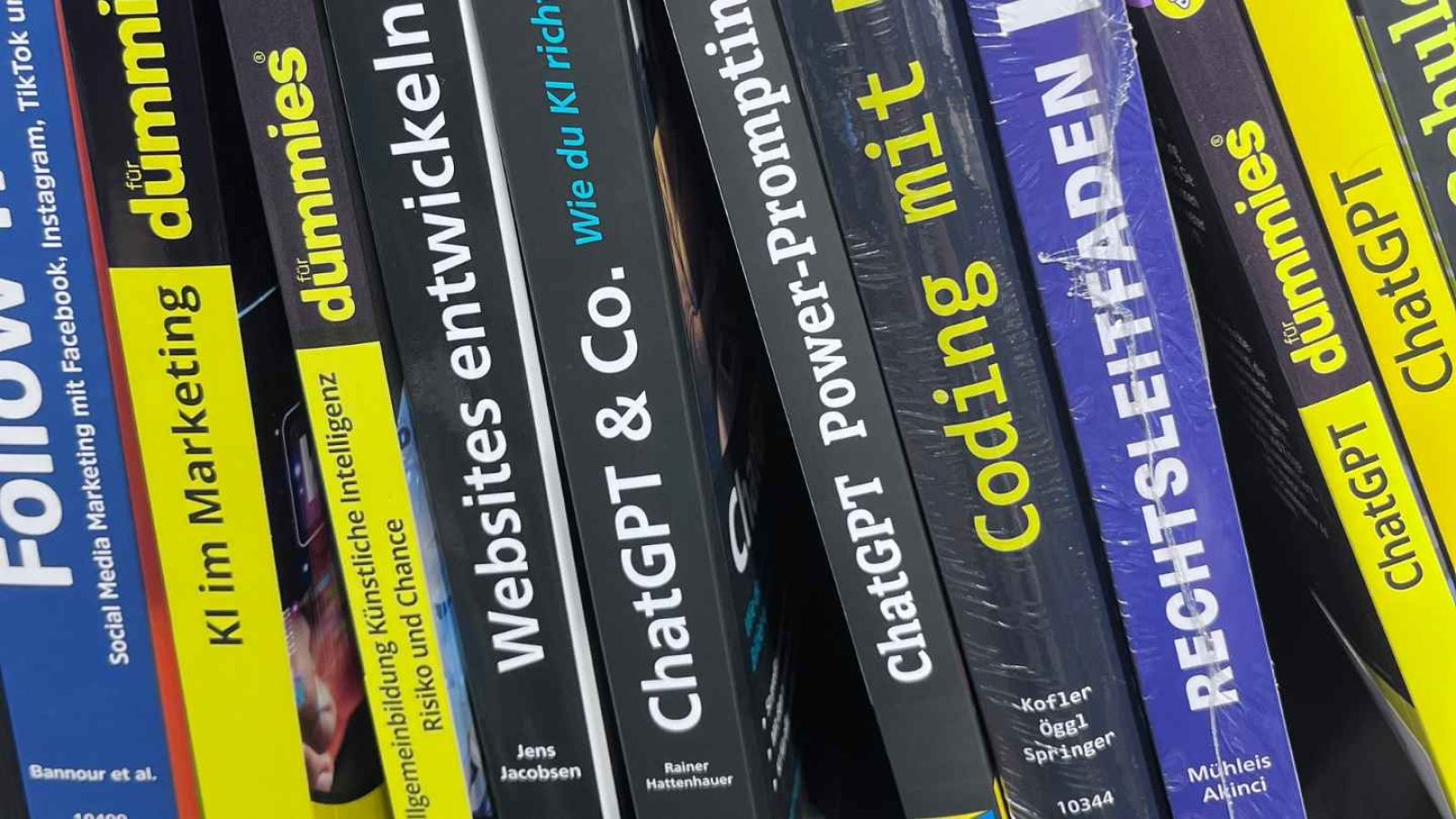 Neue Bücher zu Künstlicher Intelligenz