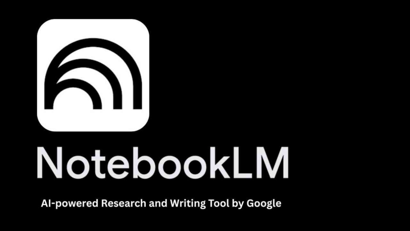 Logo von NotebookLM, einem KI-gestützten Forschungs- und Schreibwerkzeug von Google.