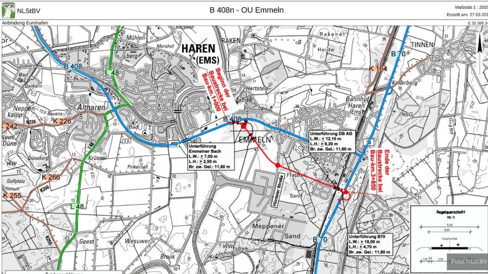 Ortsumgehung in Emmeln