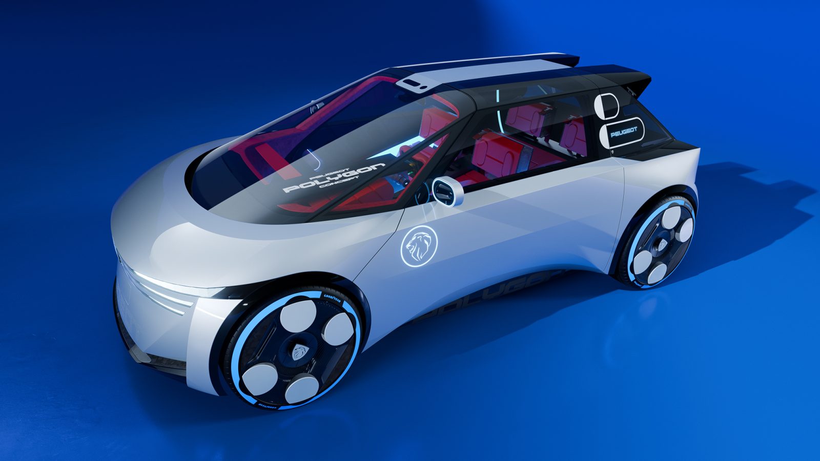 PEUGEOT präsentiert das erste Exterieur-Bild des neuen Concept Cars PEUGEOT Polygon, das die Zukunftsvision der Marke demonstriert. / Weiterer Text über ots und www.presseportal.de/nr/6984 / Die Verwendung dieses Bildes für redaktionelle Zwecke ist unter Beachtung aller mitgeteilten Nutzungsbedingungen zulässig und dann auch honorarfrei. Veröffentlichung ausschließlich mit Bildrechte-Hinweis.