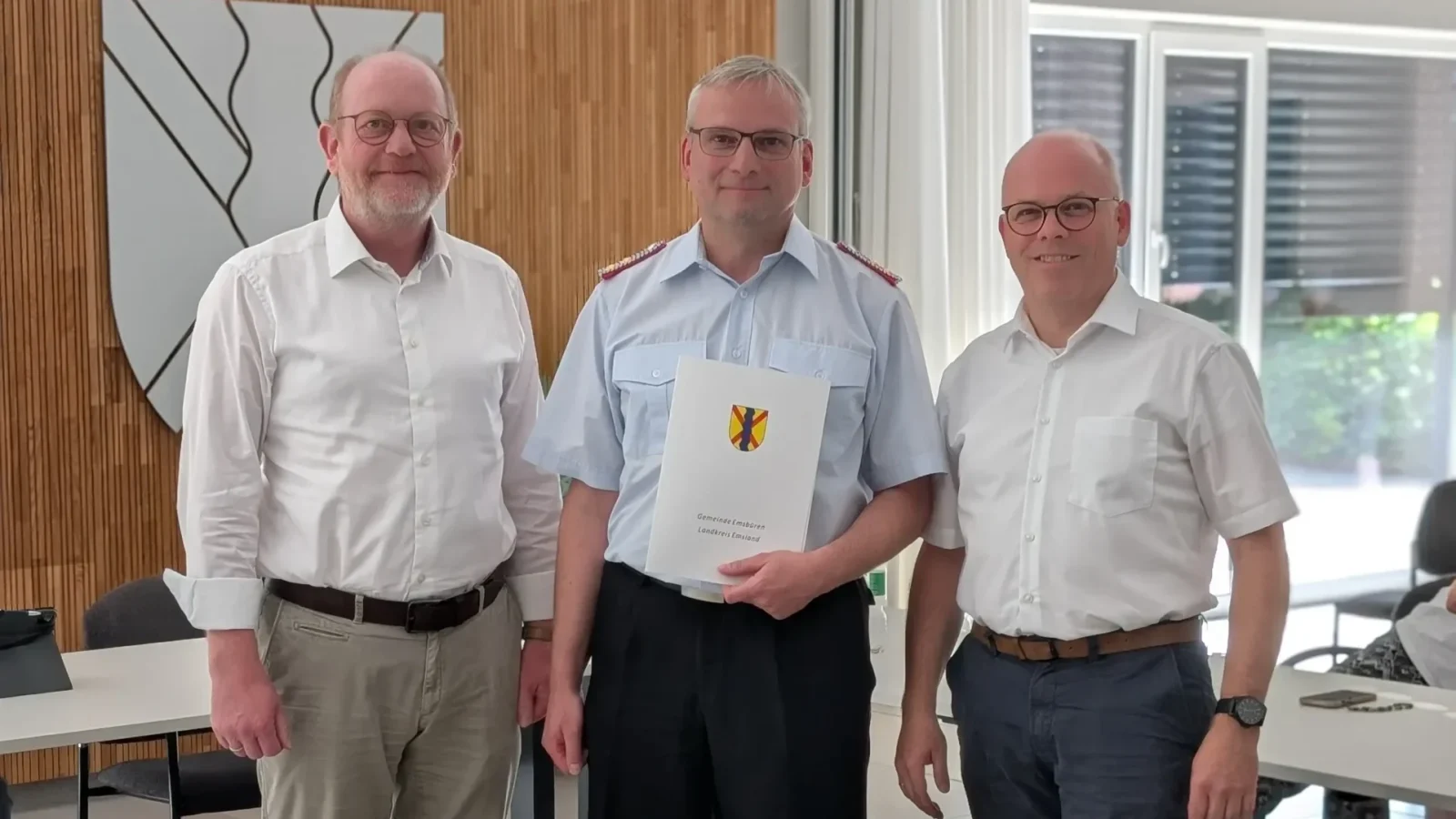 Kontinuität in der Feuerwehrführung – Thomas Fangmeyer erneut gewählt