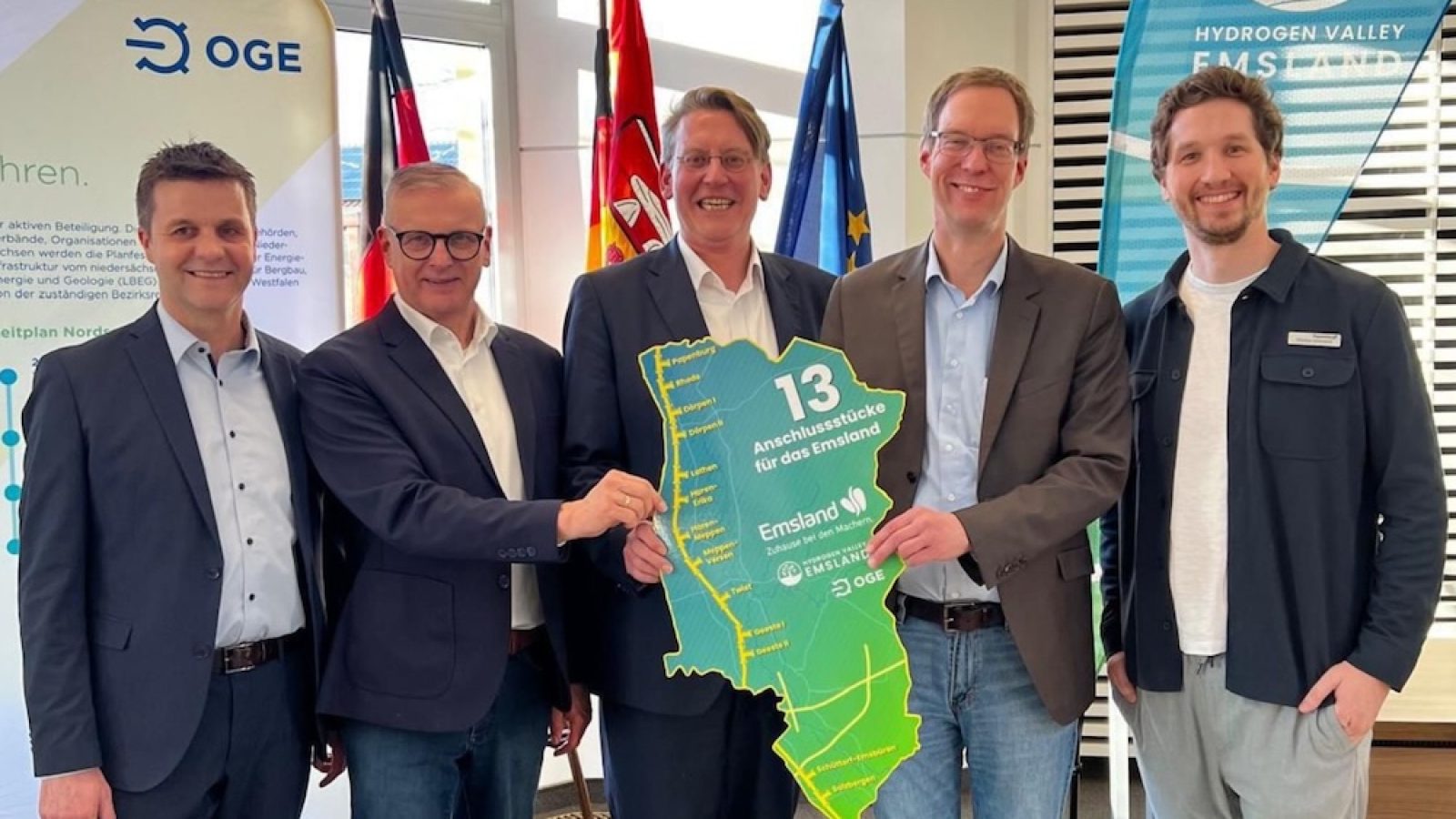 PM Papenburg erhält Anschluss an das Wasserstoff-Kernnetz