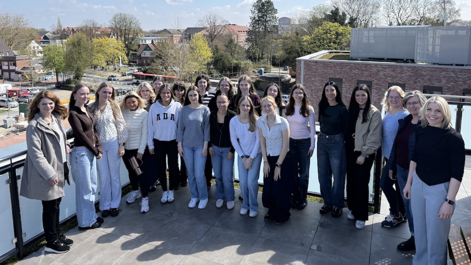 PM Stadt Papenburg begrüßt Schülerinnengruppe aus Cork