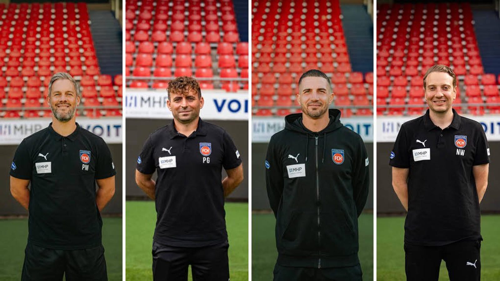 Patrick Mayer, Patrick Guggenmos, Norman Theuerkauf und Nils Weng.