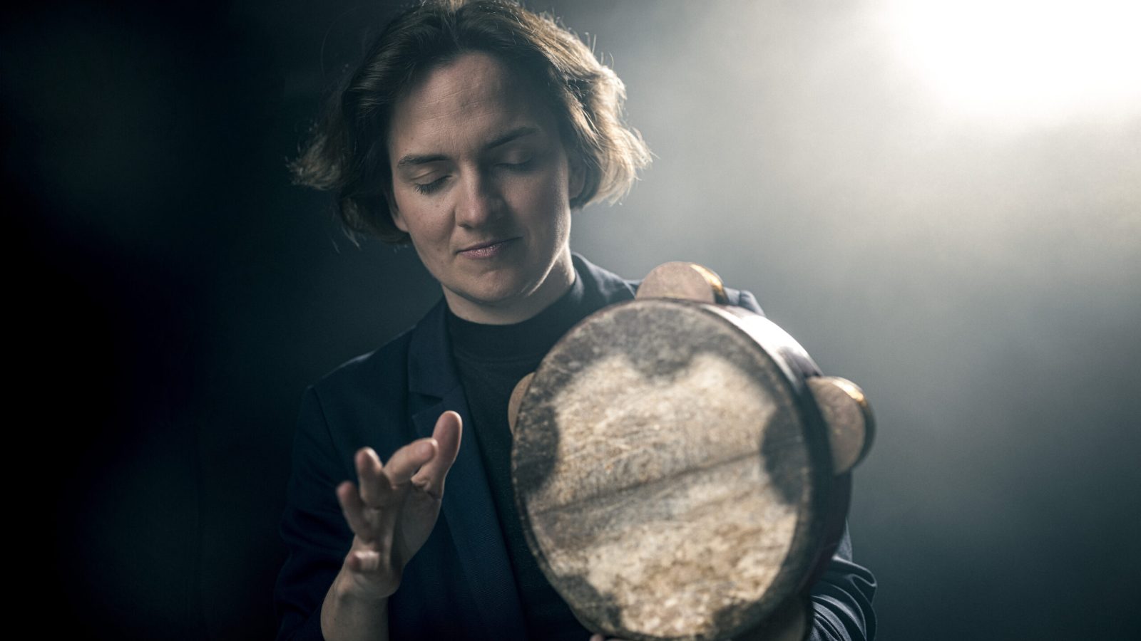 Perkussionistin Nora Thiele