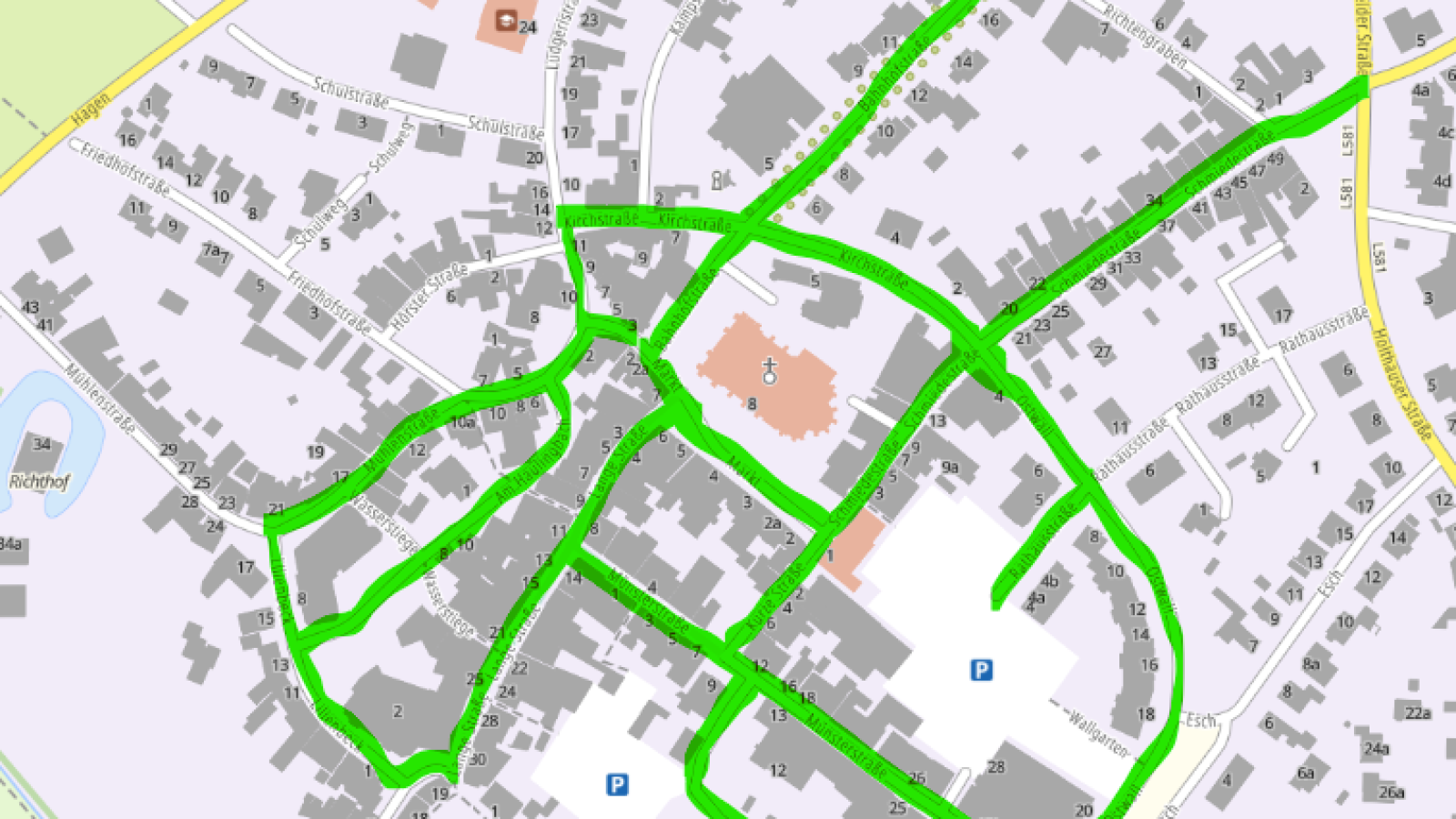 Plan Glasverbotszone