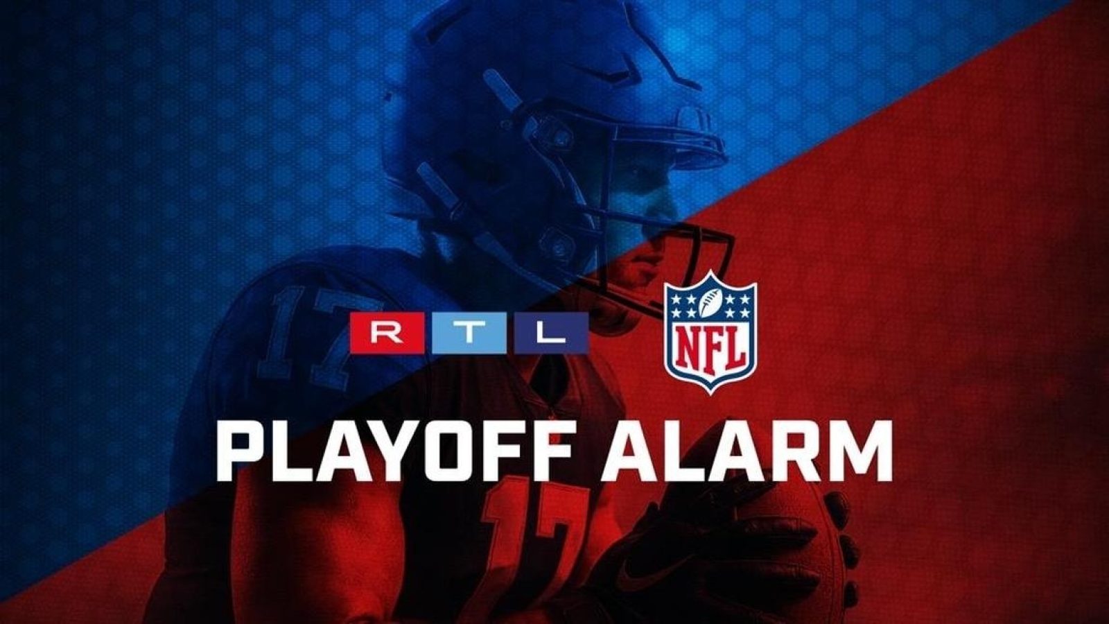 Neues Übertragungskonzept bringt maximale Spannung in den heißen
Wochen der NFL-Saison

+++ Die Verwendung des sendungsbezogenen Materials ist nur mit dem Hinweis und Verlinkung auf RTL+ gestattet. +++