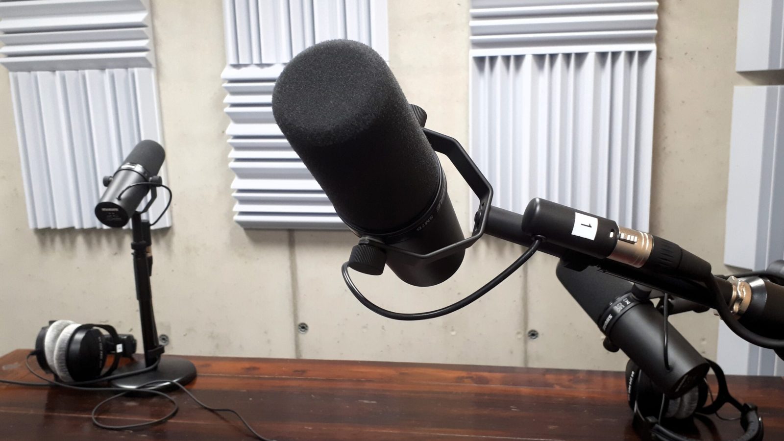 Podcast emsland.entspannt – Mikro & Kopfhörer im Studio ©Emsland Tourismus GmbH