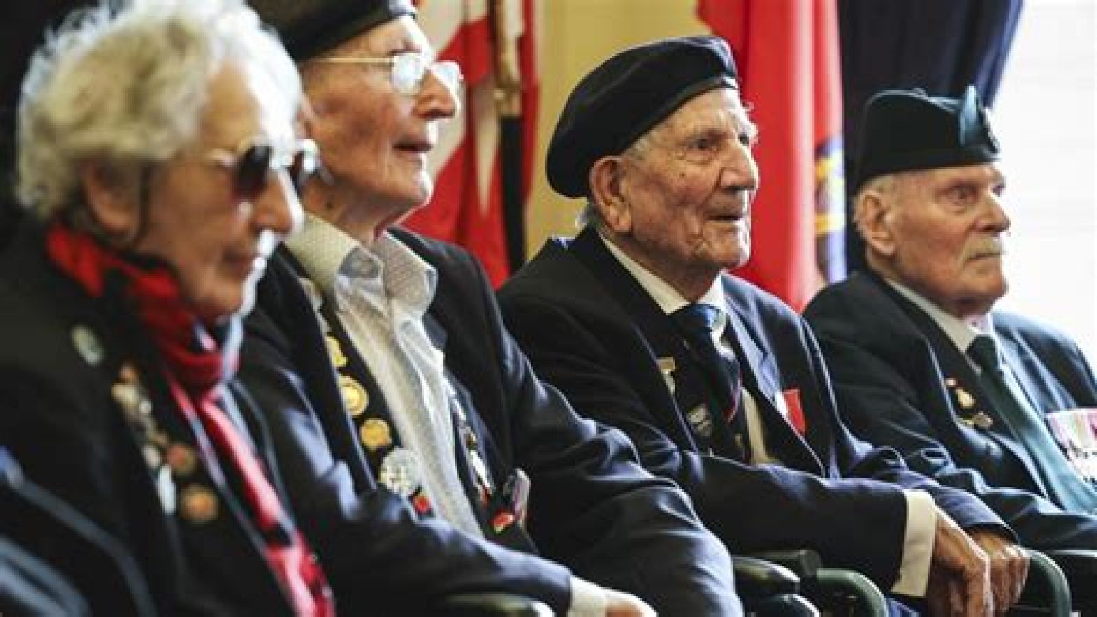 Porträts vom D-Day-Veteranen