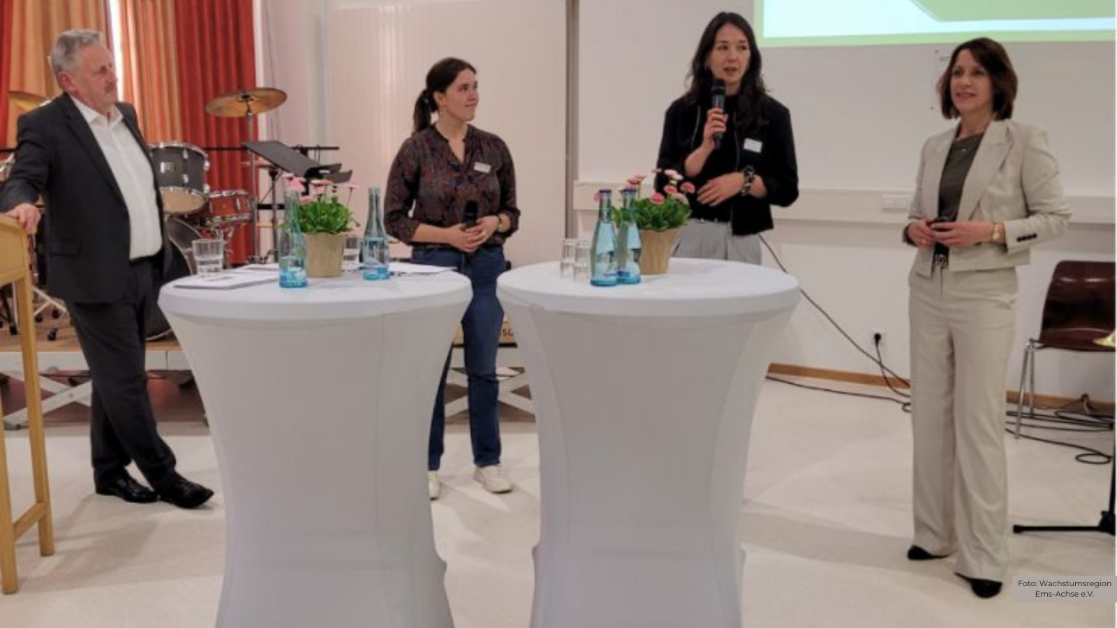 Projektvorstellung beim Bürgerempfang in Herzlake
