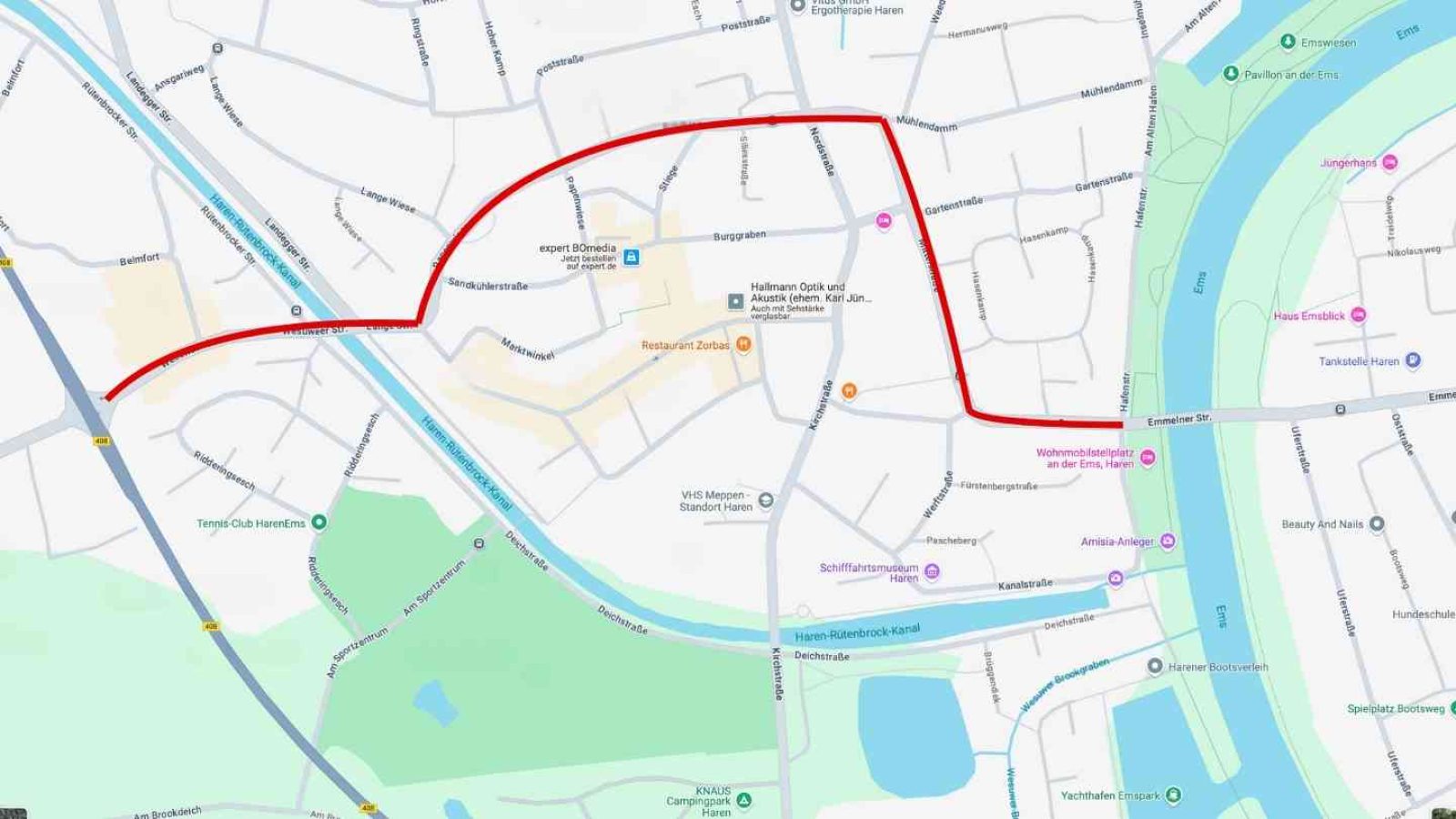 Ratsgruppe schlägt Tempo 30 für zentrale Straßen in Haren vor