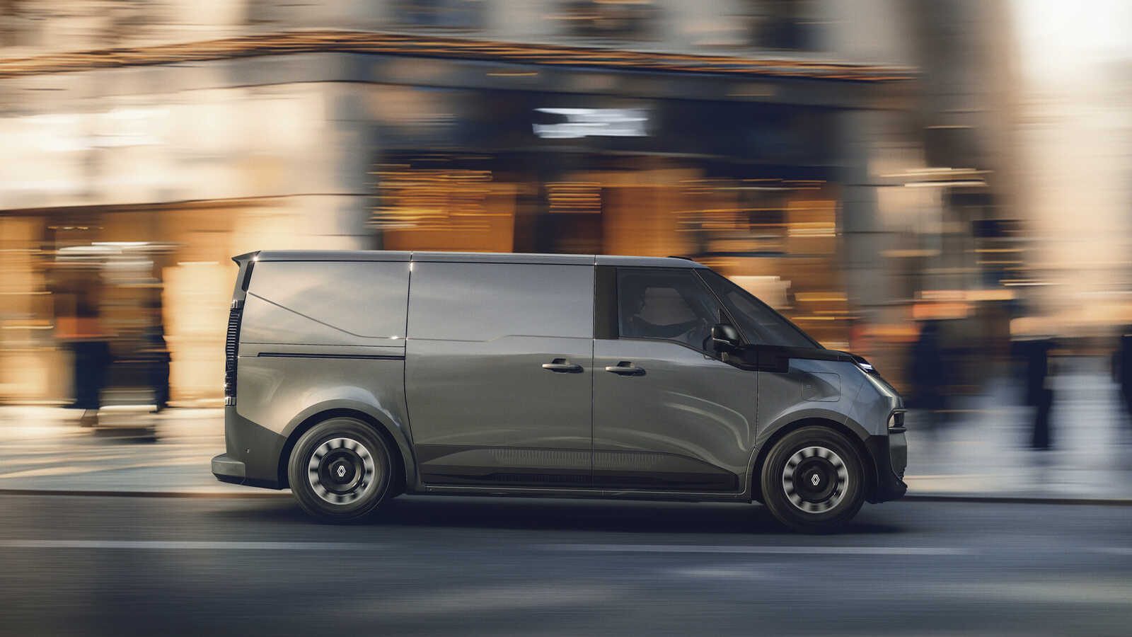 Renault Trafic Van E-Tech electric als Messeexponat