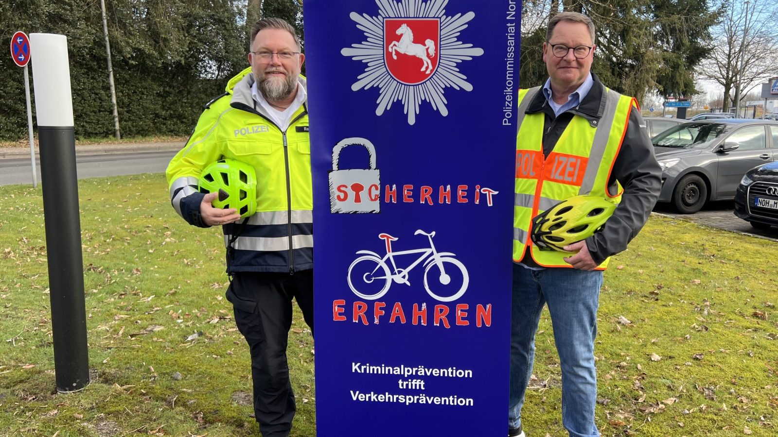 Reurik und van der Heiden mit RollUp