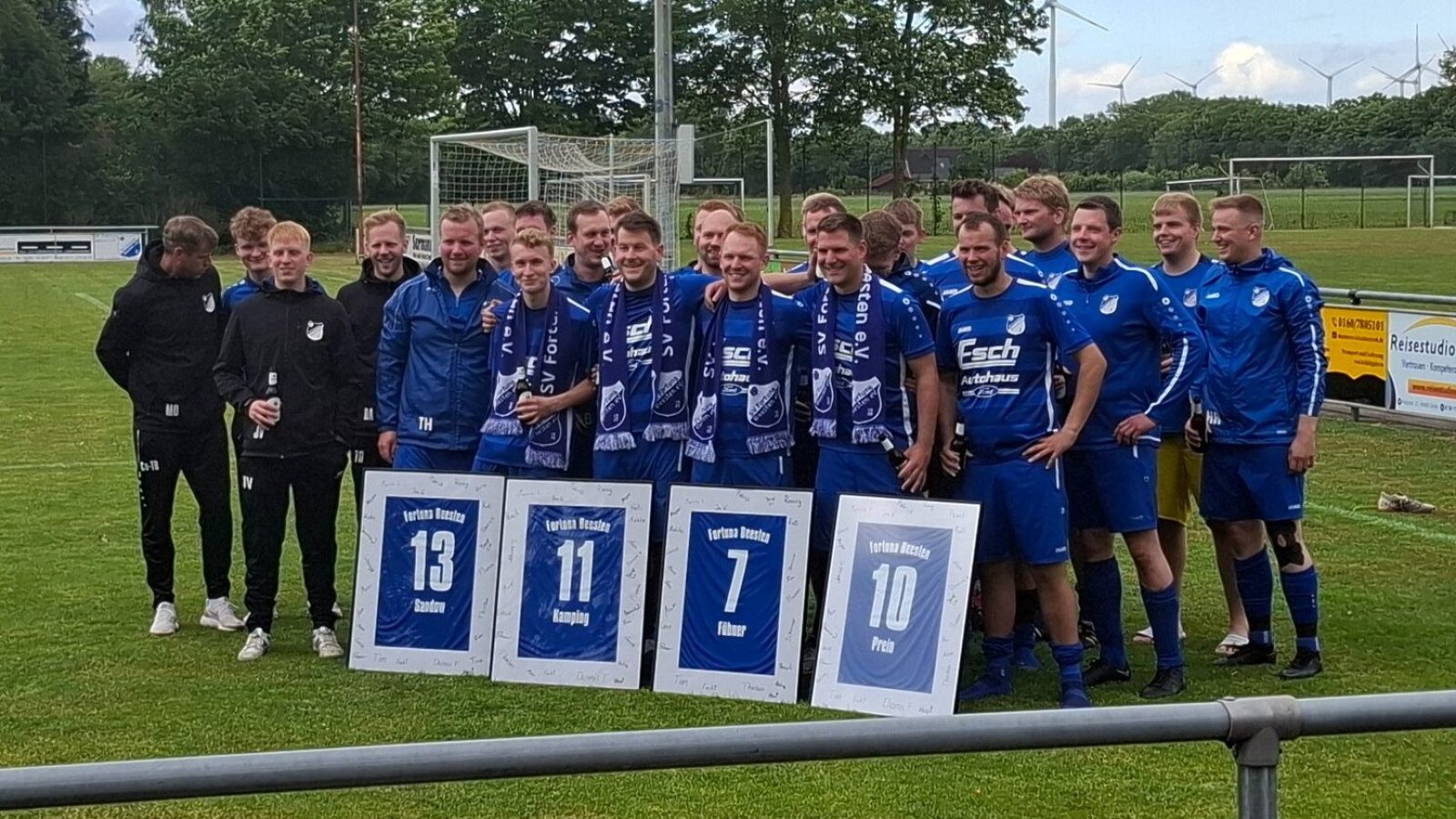 SV Fortuna Beesten verabschiedet verdiente Spieler