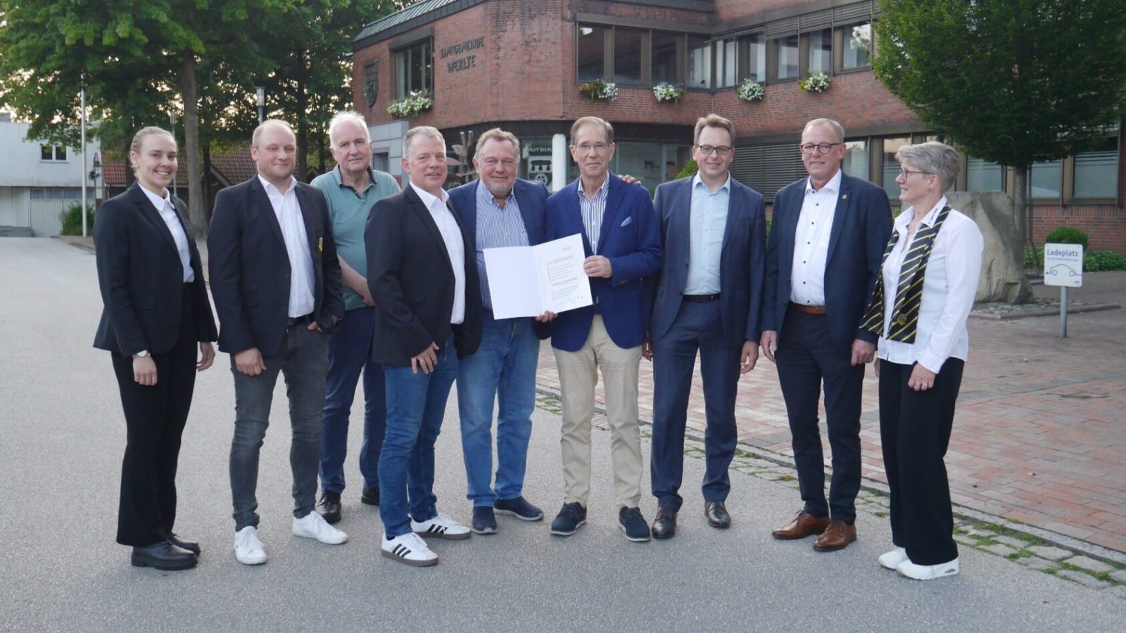 SV Sparta Werlte ehrt Wilhelm Goldschmidt