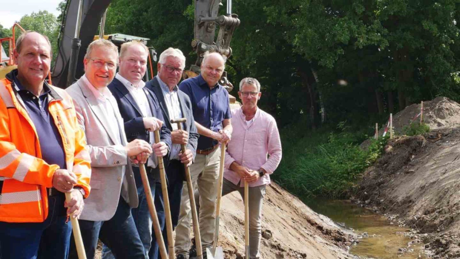 Schinkenkanalbrücke zurückgebaut