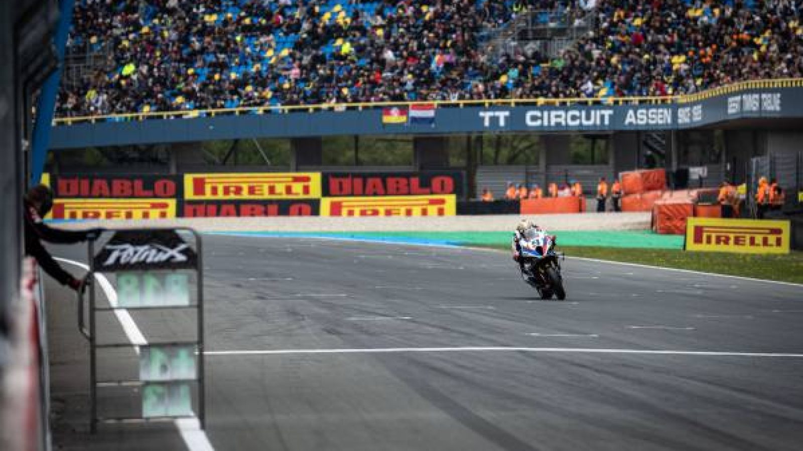 Schwieriges Assen-Wochenende für  BMW Motorrad