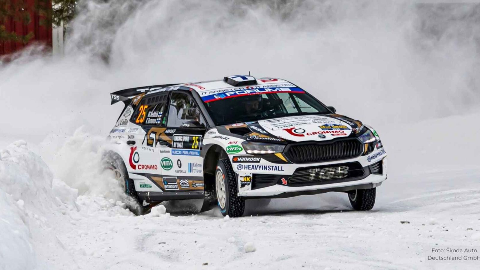 Sechs Skoda Fabia RS Rally2-Crews holen WM-Punkte in der WRC2-Kategorie