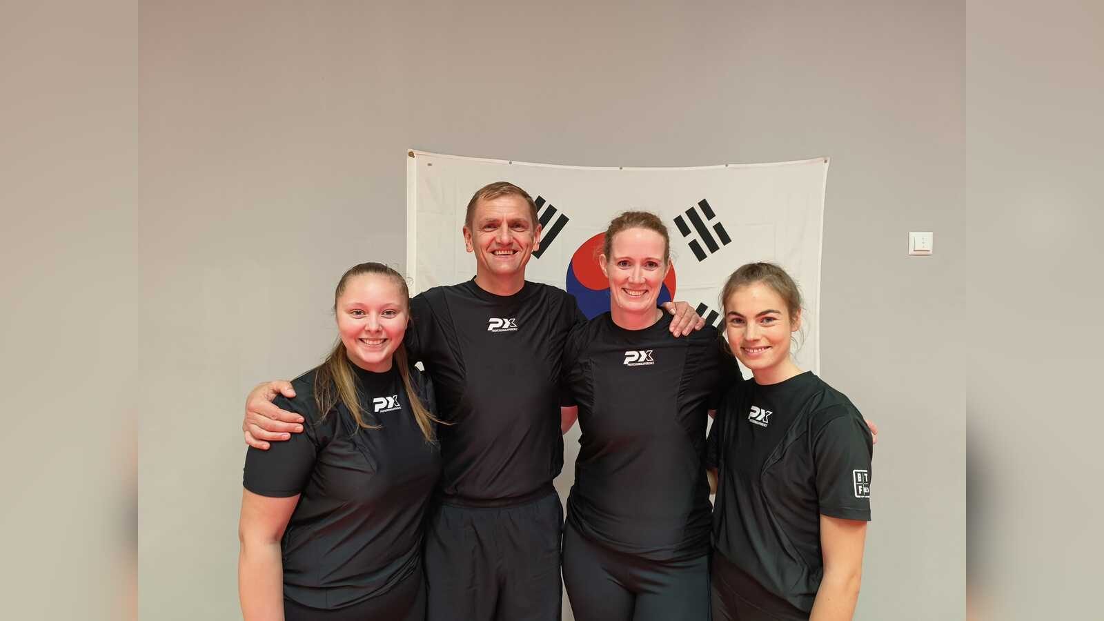Das Trainerinnenteam der SG Coesfeld 06 für Selbstverteidigung für Frauen