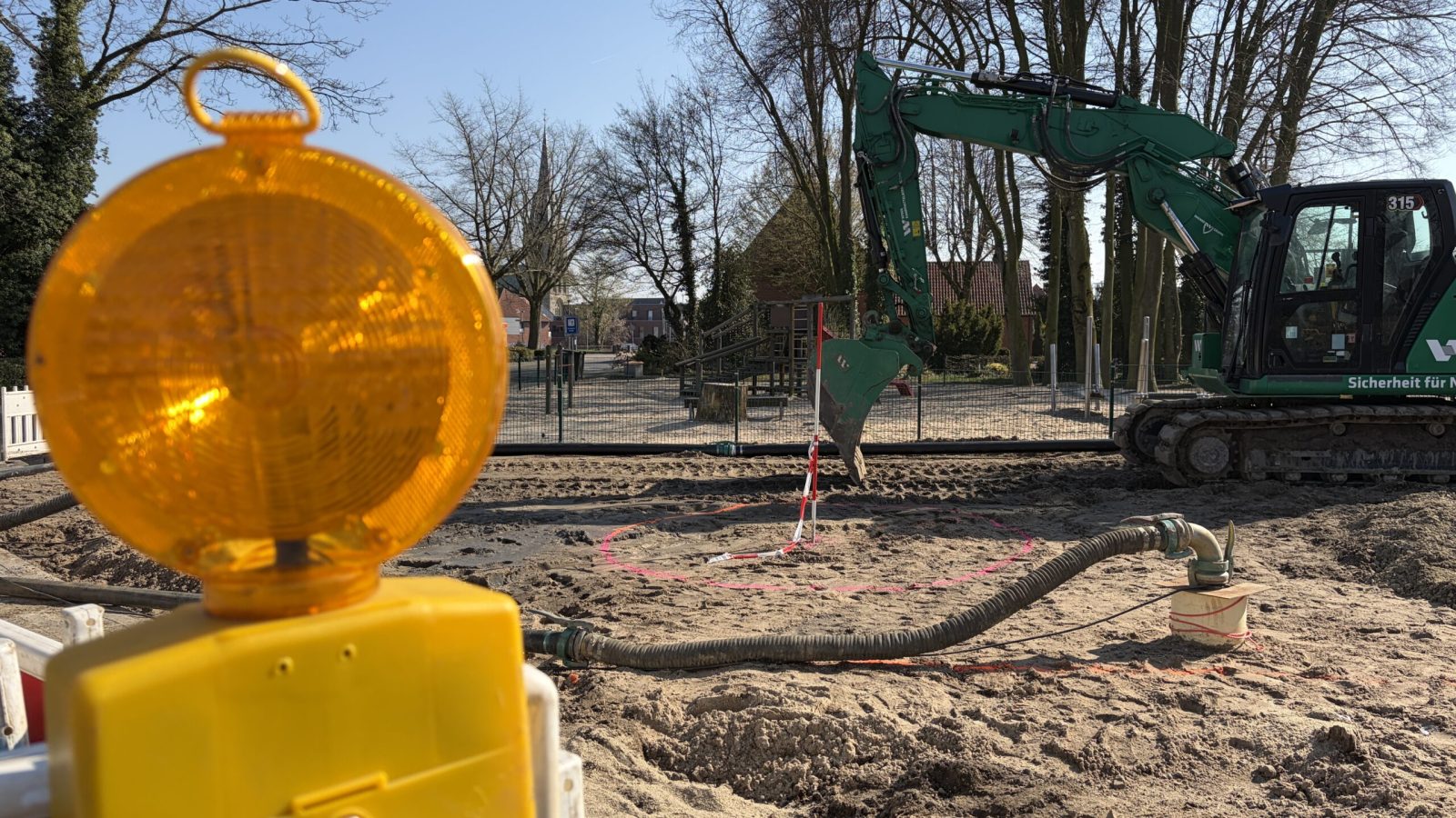 Sondierungsarbeiten Salzbergen, Foto Gemeinde Salzbergen