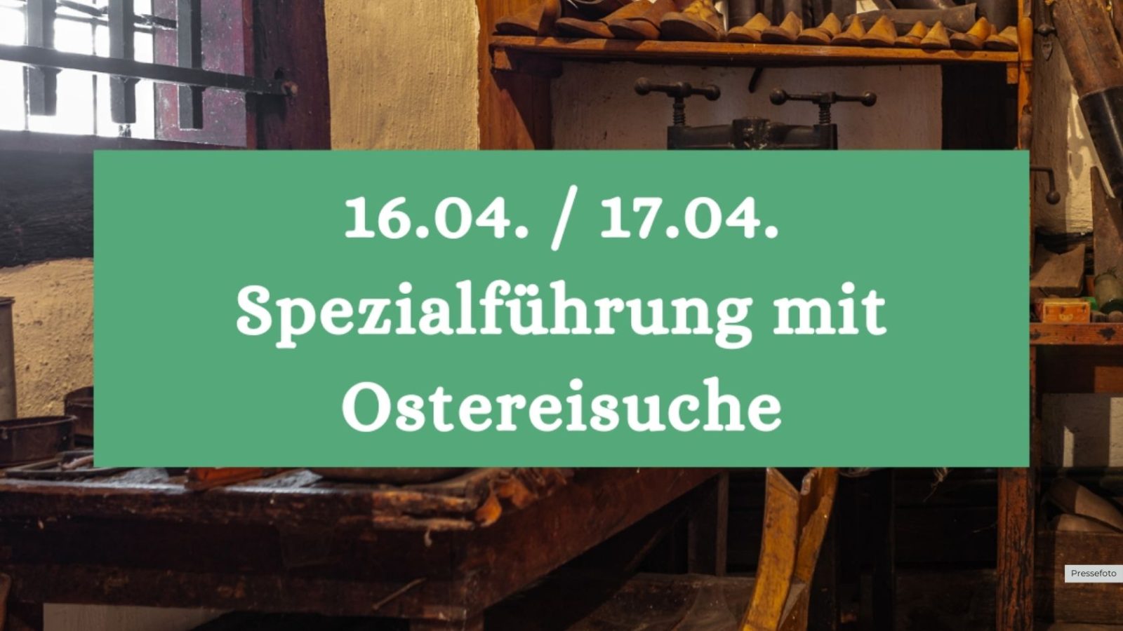 Spezialführung mit Ostereisuche im Museum