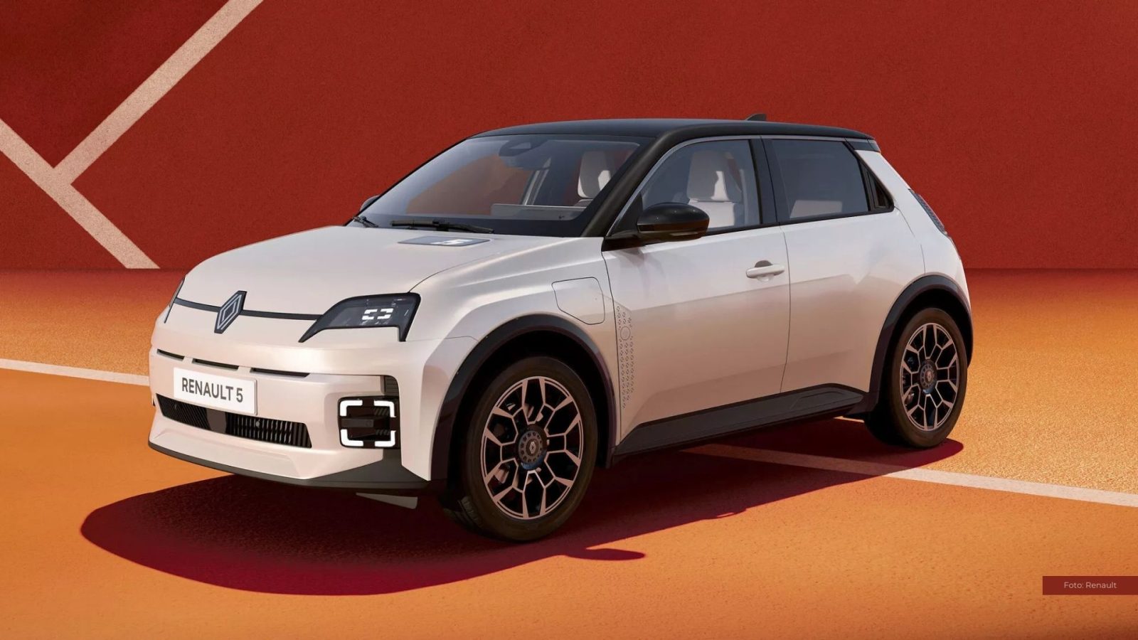 Sportlich und elegant Renault 5 E-Tech Electric Roland-Garros
