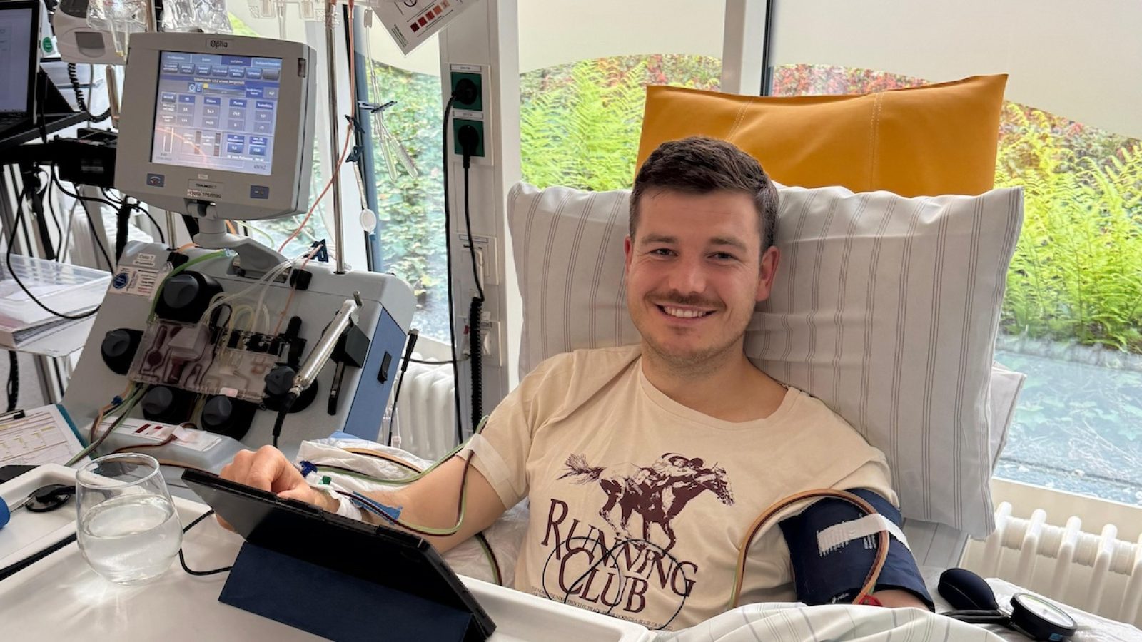 Stammzellspende von Marvin Kehl