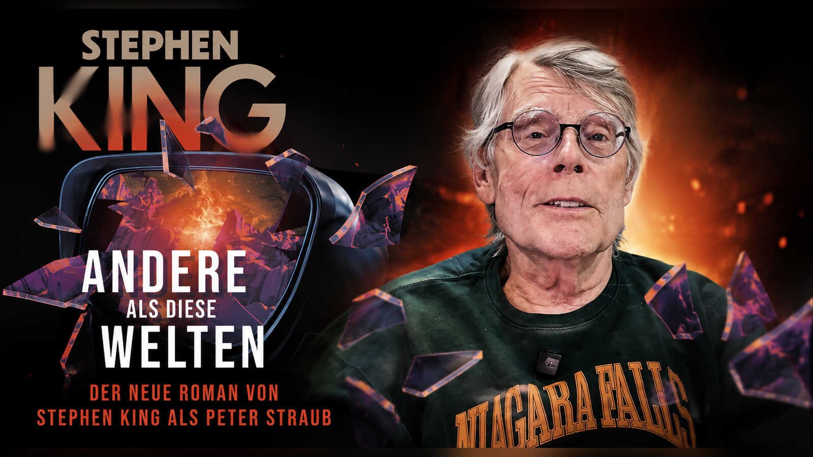 Grafik zum Roman Andere als diese Welten von Stephen King und Peter Straub