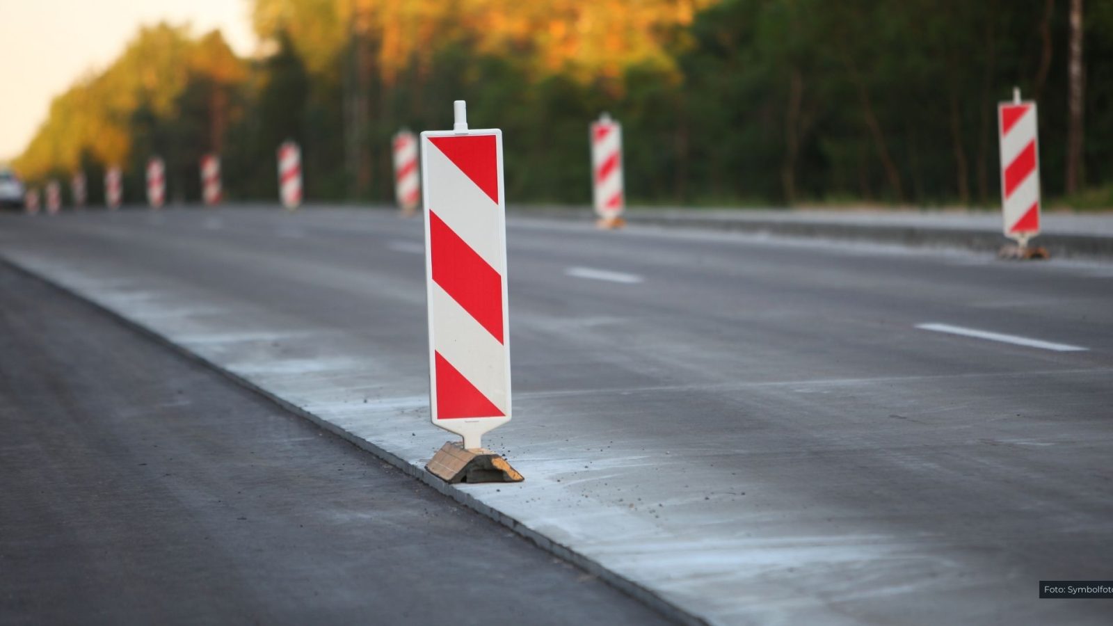Straßenbau Asphalt
