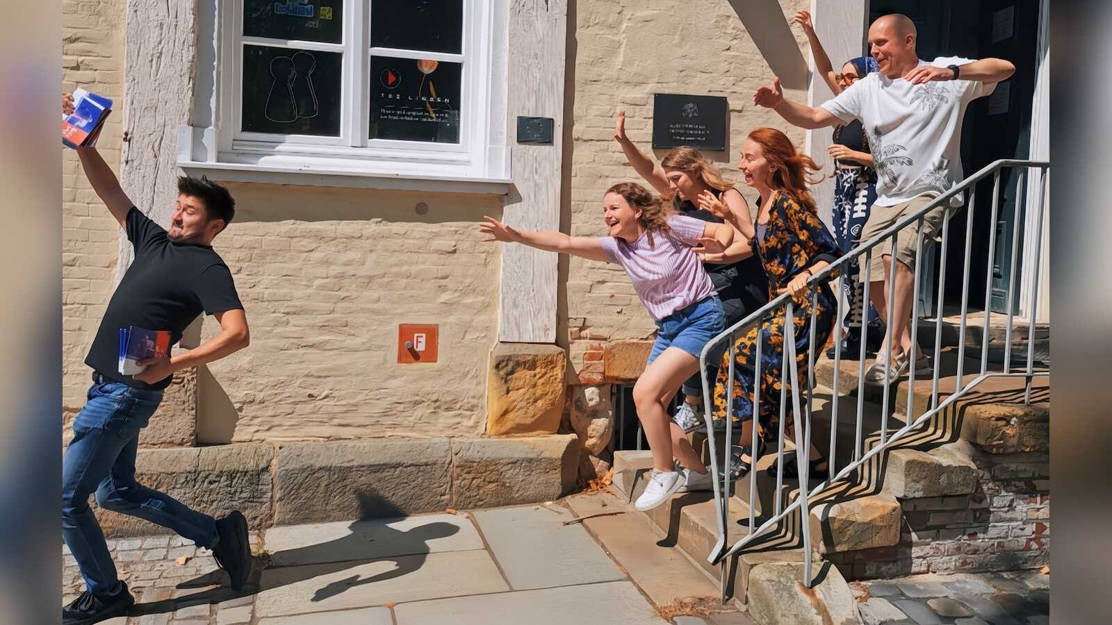 Titelbild des neuen Programmhefts des Theaterpädagogischen Zentrums Lingen