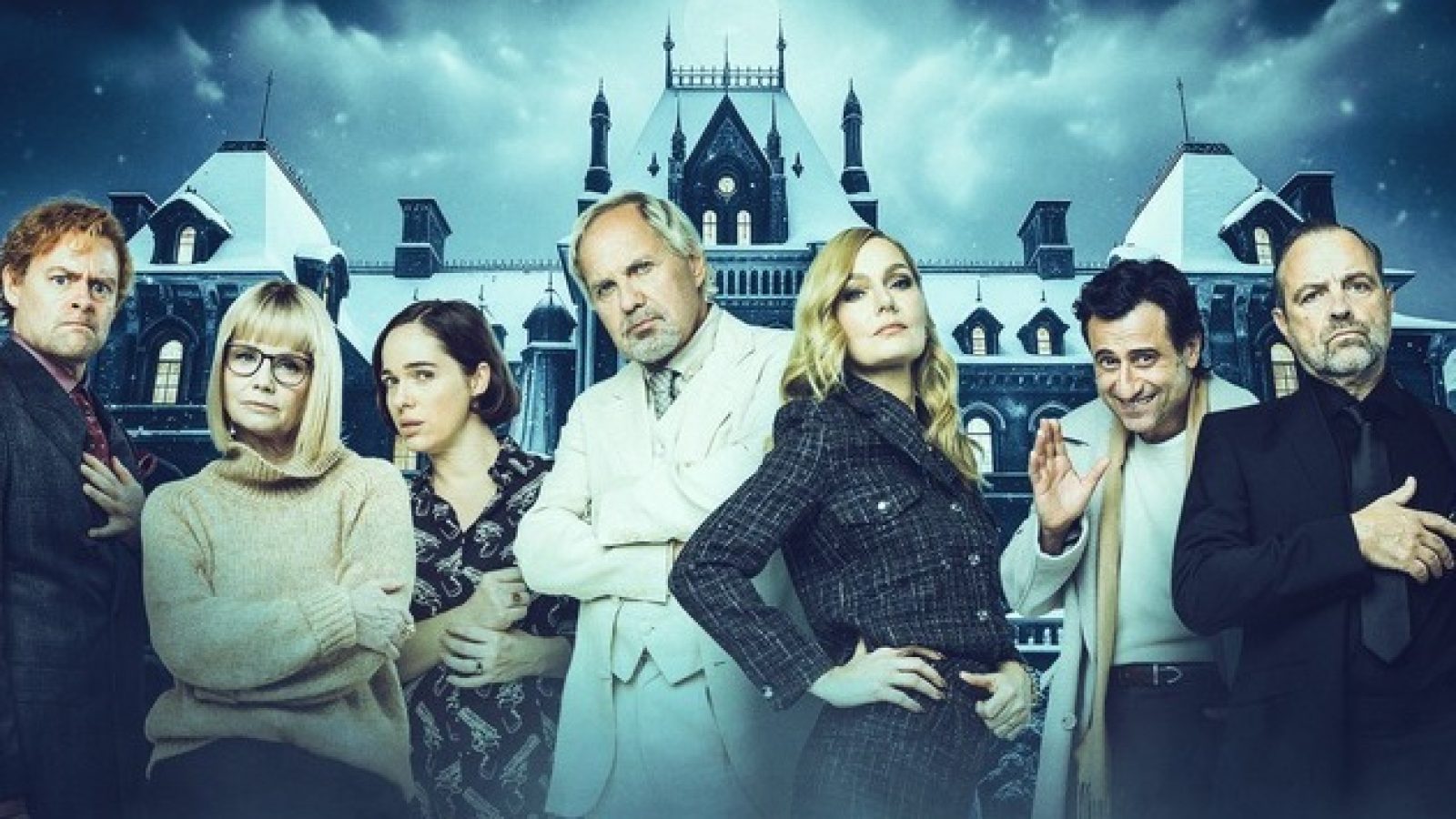 „Tödliches Spiel – Das Live-Krimi-Dinner“ "Tödliches Spiel - Das Live-Krimi-Dinner": Erstklassiger Cast des improvisierten Live-Events. - V. li. n. re.: Max Giermann, Annette Frier, Verena Altenberger, Uwe Ochsenknecht, Martina Hill, Serkan Kaya und Juergen Maurer / Weiterer Text über ots und www.presseportal.de/nr/6694 / Die Verwendung dieses Bildes für redaktionelle Zwecke ist unter Beachtung aller mitgeteilten Nutzungsbedingungen zulässig und dann auch honorarfrei. Veröffentlichung ausschließlich mit Bildrechte-Hinweis.