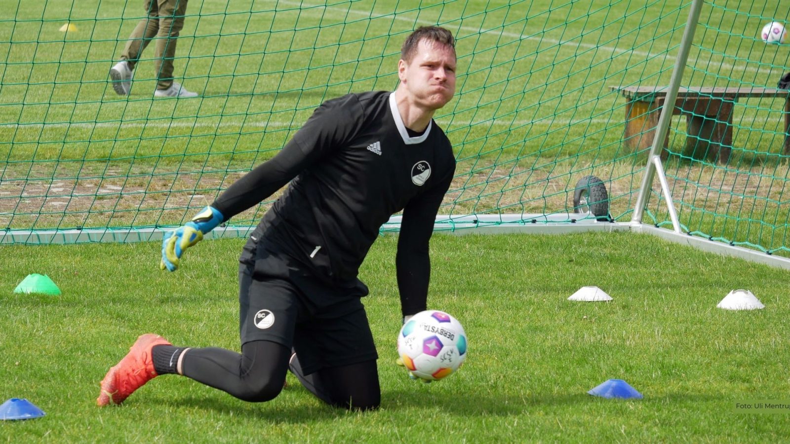 Torwart Bernd Lichtenstein