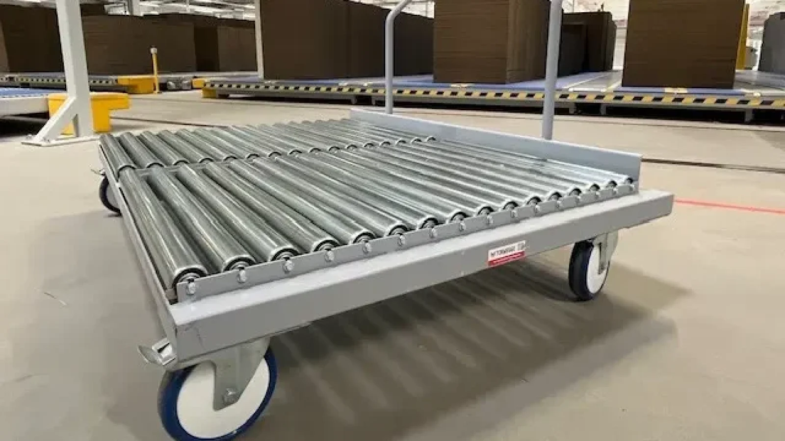Transportwagen-Rollenbahn