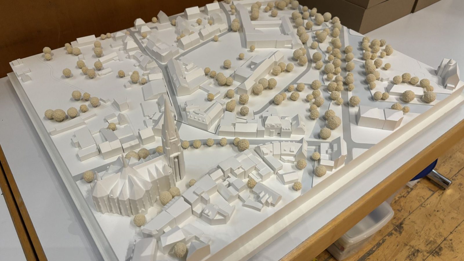 Umgestaltung Innenstadt -Modell 2