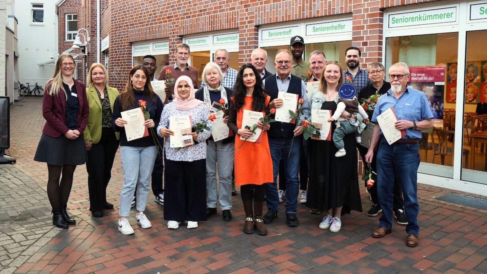 VHS_Meppen_Zertifikatsübergabe_Integrationslotsen