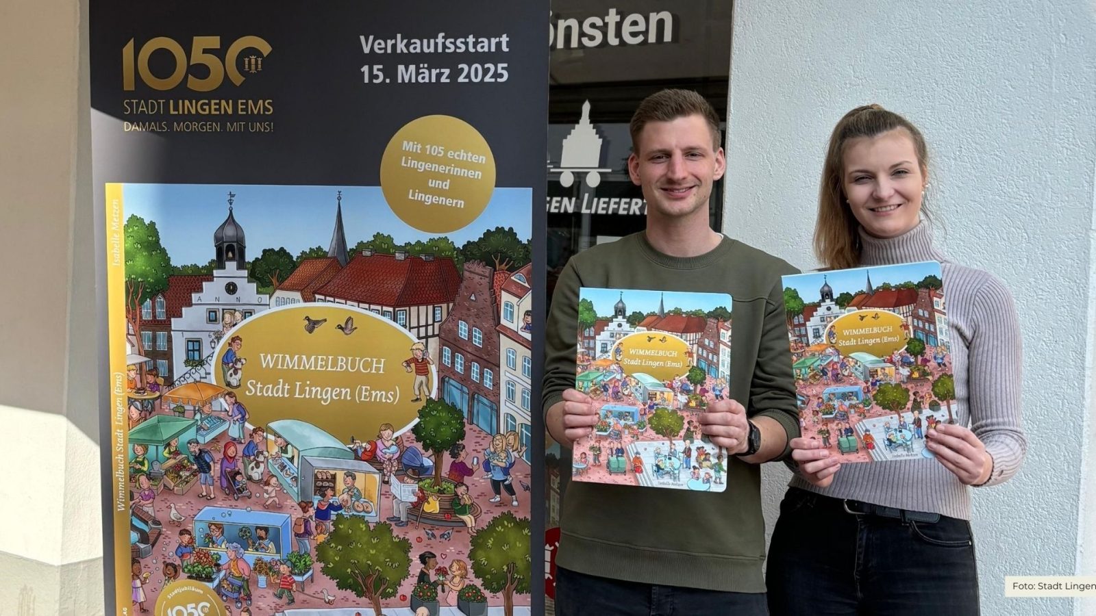 Verkaufsstart des Lingener Wimmelbuchs am 15. März