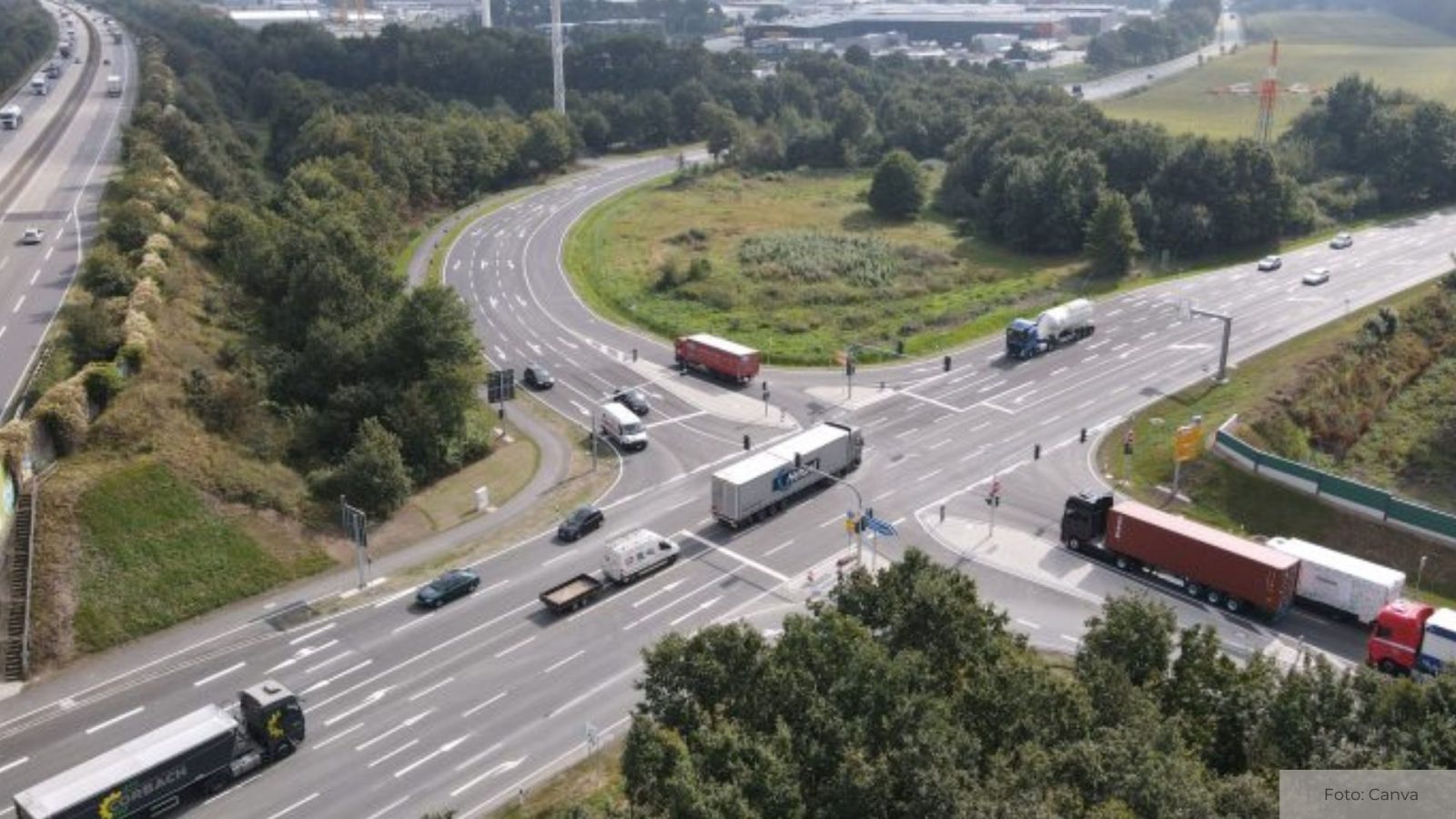 Verkehrsknotenpunkt