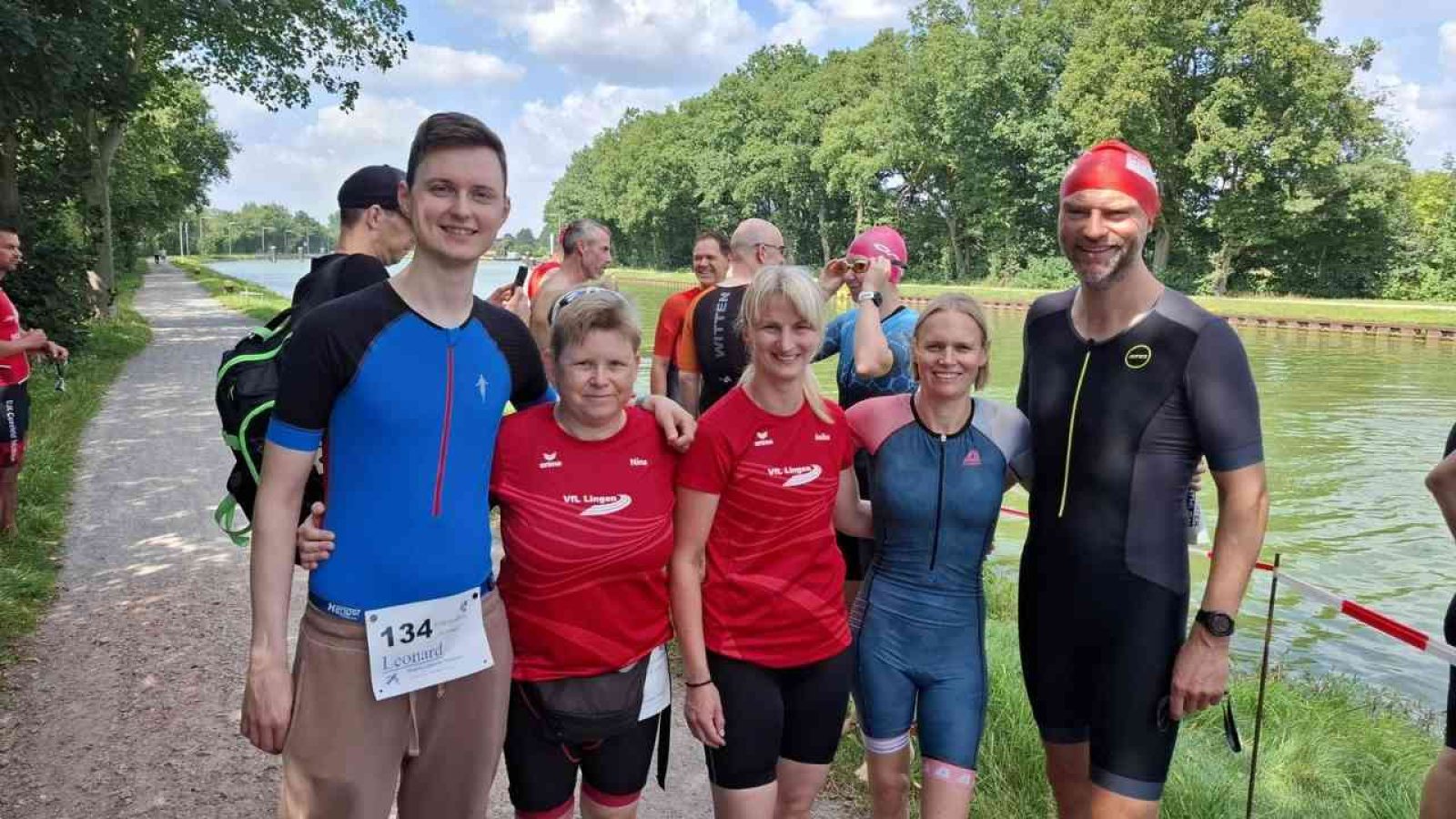 VfL Lingen überzeugt beim Channel Triathlon in Rheine