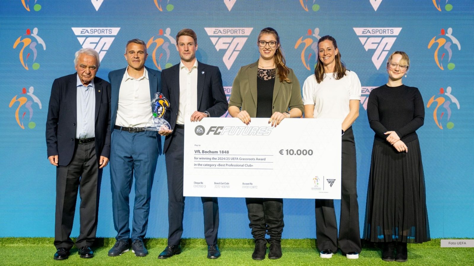 VfL mit dem UEFA Grassroots Award ausgezeichnet