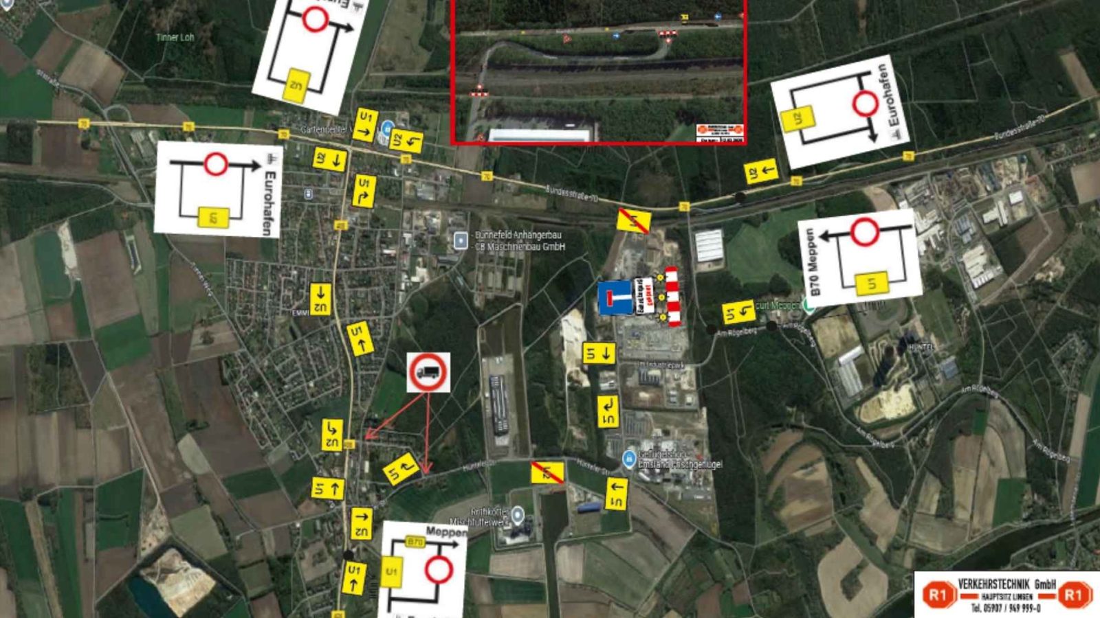 Vollsperrung des Bahnübergangs Am Rögelberg (1)