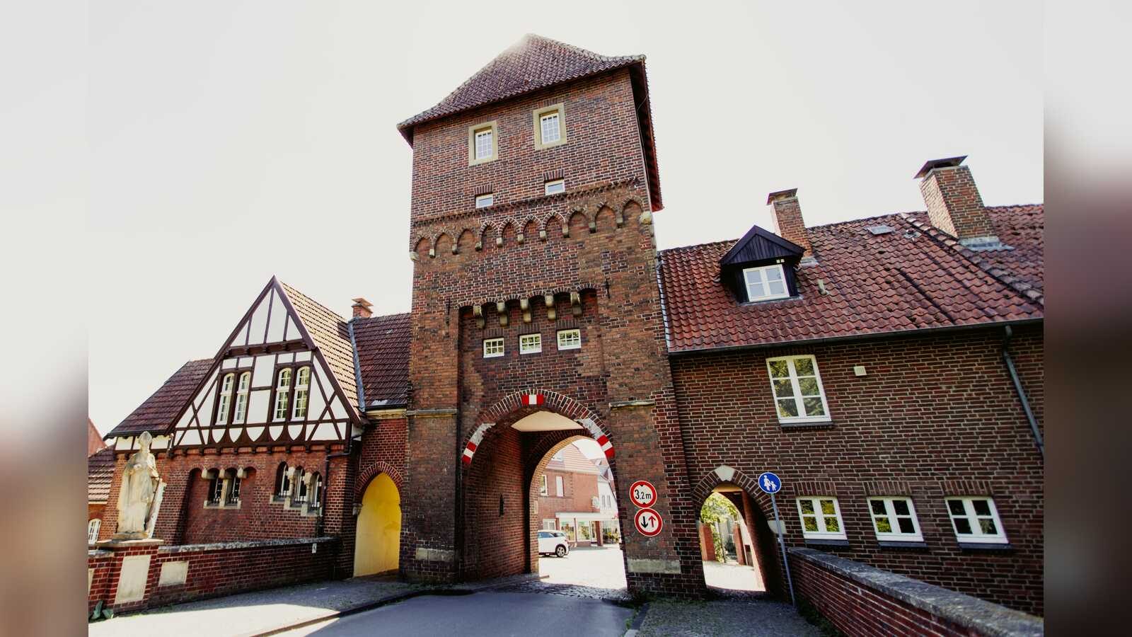 Das Walkenbrückentor, Sitz des Stadtmuseums DAS TOR in Coesfeld, geöffnet zum Tag des offenen Denkmals