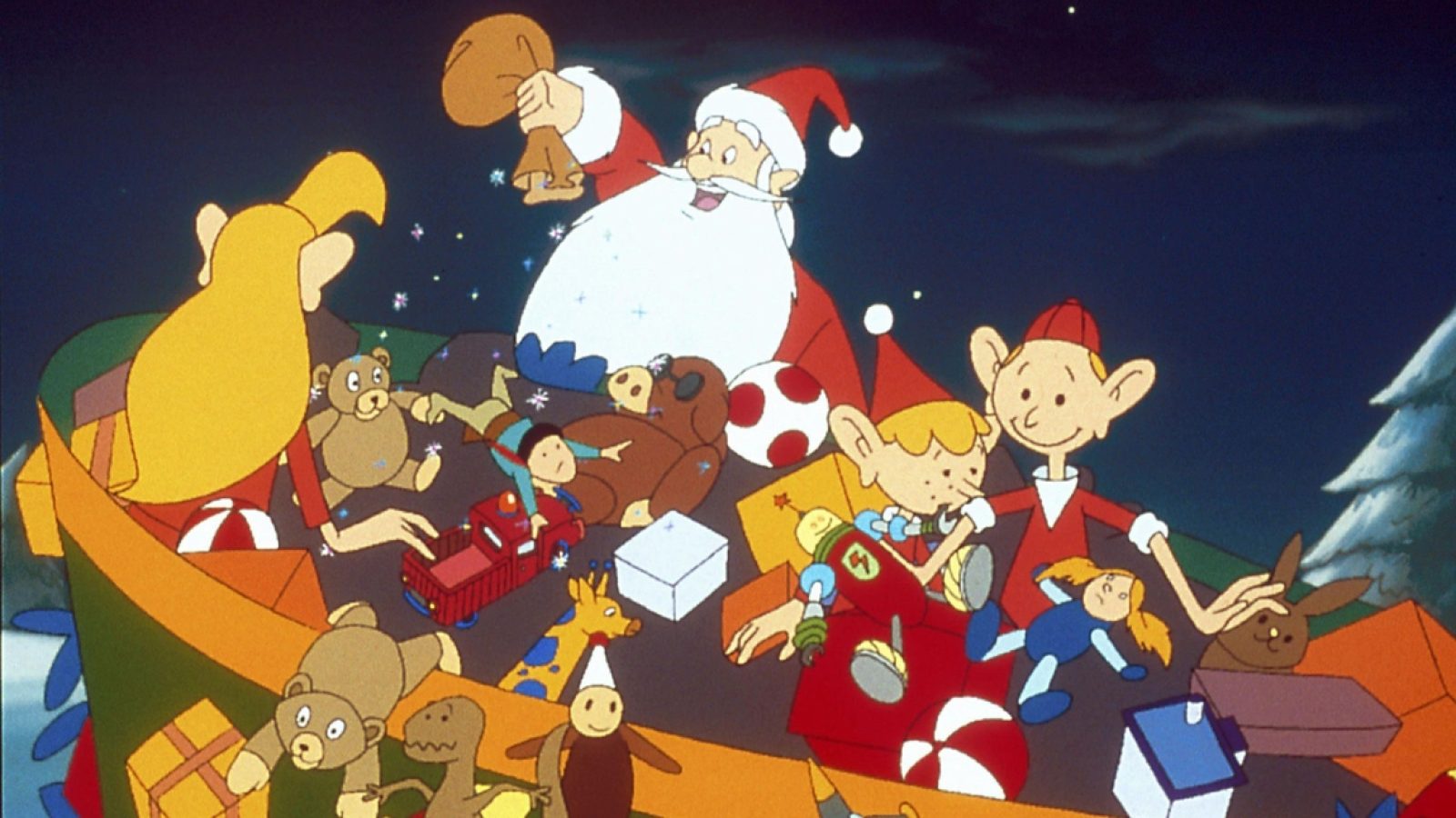 Der Weihnachtsmann und seine drei Helfer, die Elfen Trixi, Guilfi und Jordi verteilen am Heiligen Abend wieder hunderte von Geschenken.

+++ Die Verwendung des sendungsbezogenen Materials ist nur mit dem Hinweis und Verlinkung auf RTL+ gestattet. +++